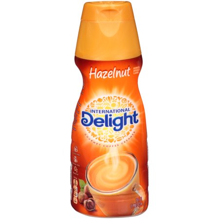 DELIGHT HAZELNUT COFFEE CREAMER 473ML