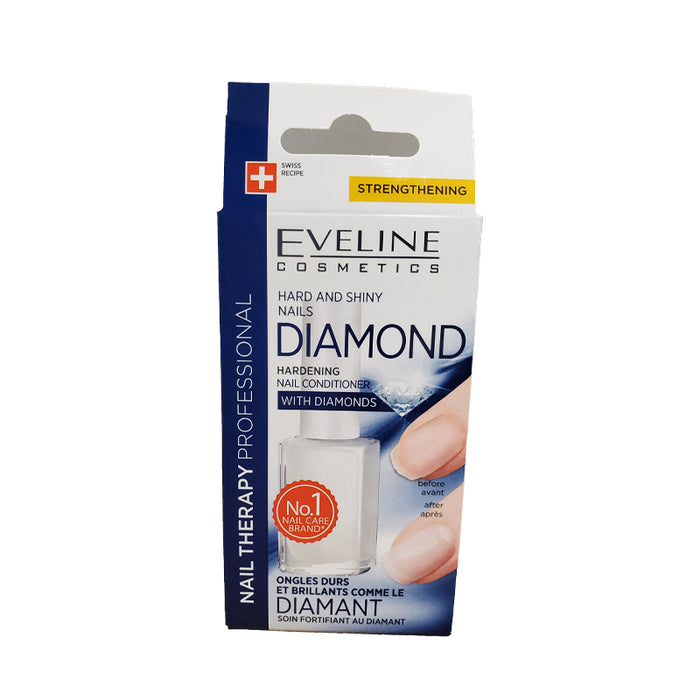 EVELINE COSMETICS VERNIS 12 ML SOIN MAINS / ONGLES DURCISSEUR D'ONGLES AUX DIAMANTS