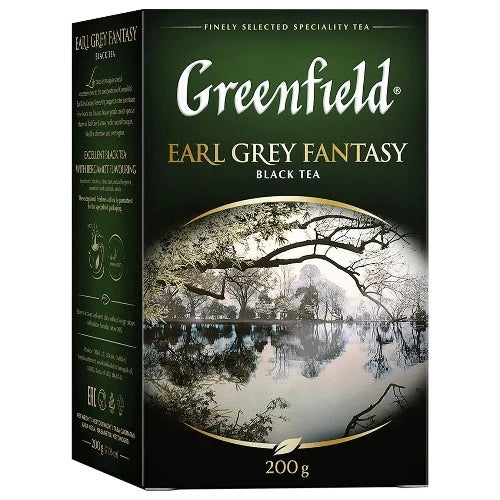 GREENFIELD EARL GREY FANTASY BLACK TEA 200G