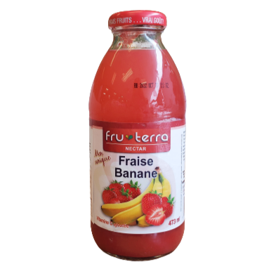 FRU TERRA STRAWBERRY BANANA JUICE 473ML