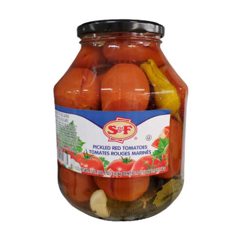 S&F PICKLED RED TOMATOES 1,5L