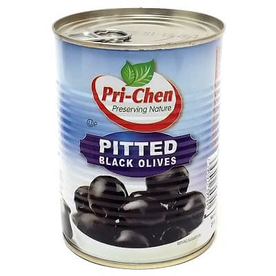 PRI CHEN BLACK PITTED OLIVE 275G