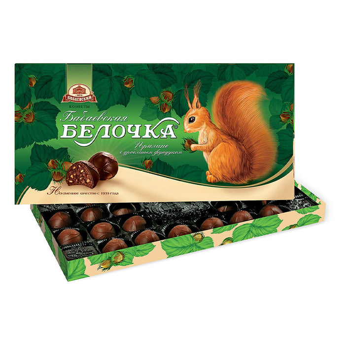 BABAYEVSKIY CHOCOLATE BELOCHKA 400G