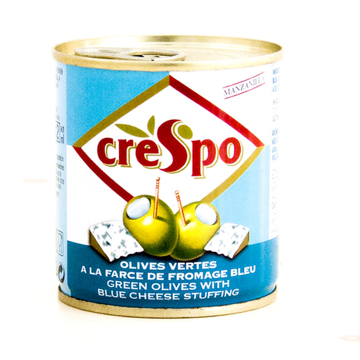 CRESPO GREEN OLIVES WITH BLUE CHEESE 200G