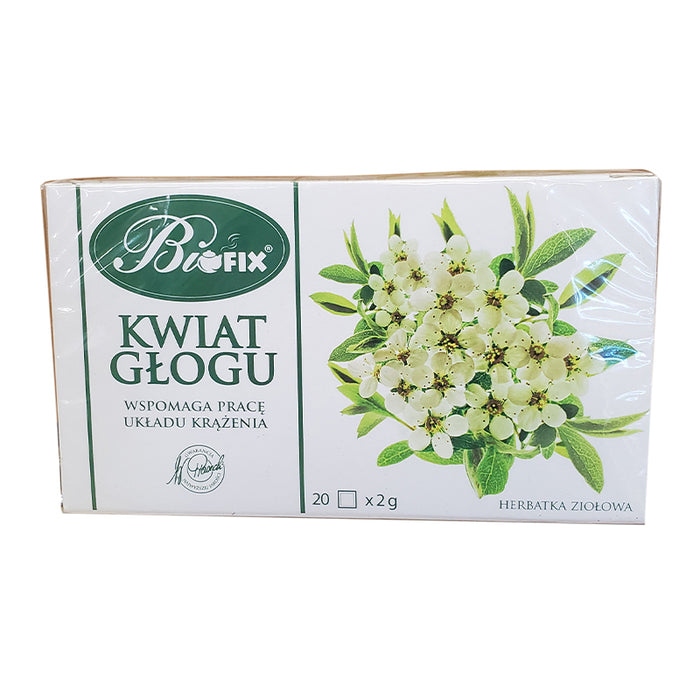 BIOFIX  HERBAL TEA 40G  HAWTHORN FLOWER