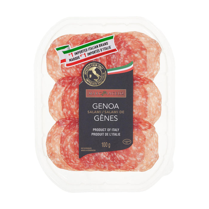 MARC ANGELO SLICED GENOA SALAMI 100G