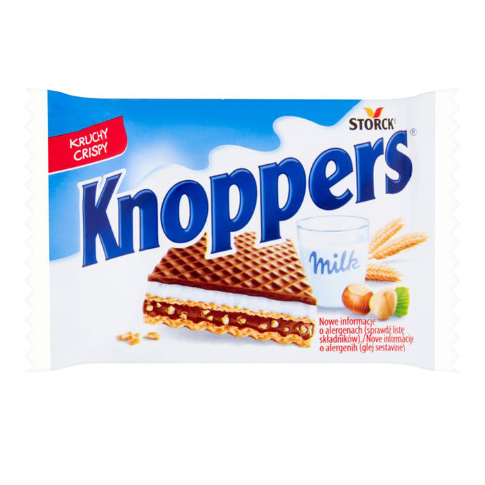 KNOPPERS 25G WAFERS WAFFLE MILK