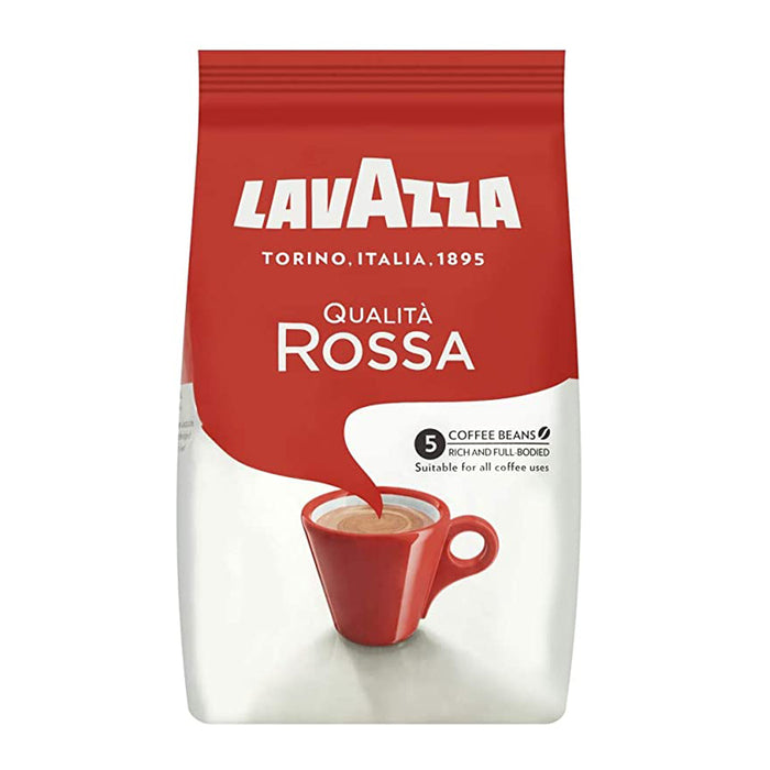 LAVAZZA ROSSA ROASTED COFFEE BEANS 1KG