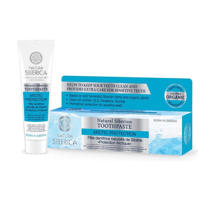 NATURA SIBERICA 100G ORAL CARE NATURAL SIBERIAN TOOTHPASTE ARCTIC PROTECTION