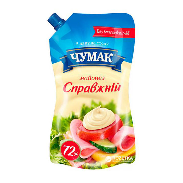 CHUMAK MAYONNAISE REAL SPRAVJNY 550G