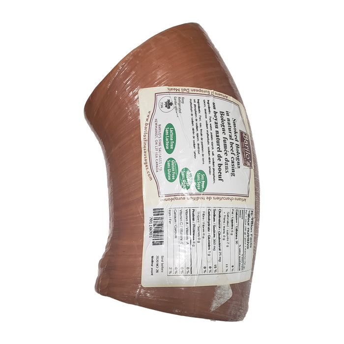 SMOKED PORK BOLOGNA IN NATURAL BEEF DELI MEATS