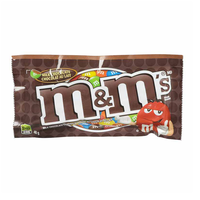 M&M MILK CHOCOLATE CANDIES 48G