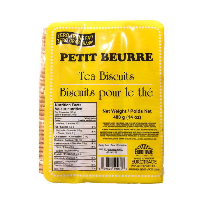 PETIT BEURRE TEA BISCUITS 400G COOKIES