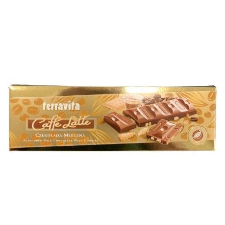 TERRAVITA MILK CHOCOLATE CAFFE LATTE 225G