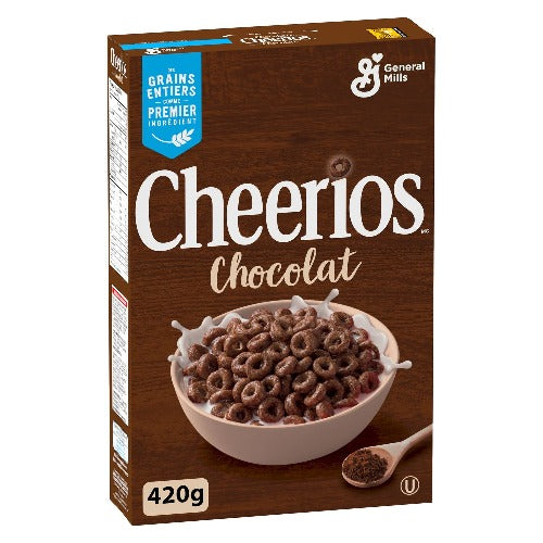 GENERAL MILLS CHEERIOS CHOCOLATE CEREAL 420G