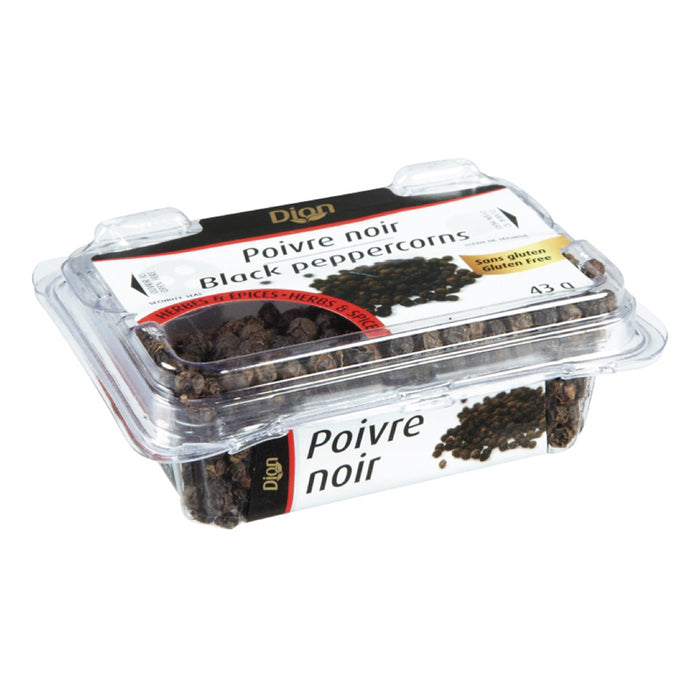 DION SPICES 43G S BLACK PEPPERCORNS