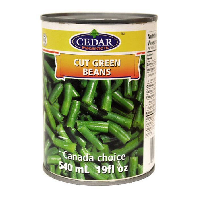 CEDAR CUT GREEN BEANS 540ML