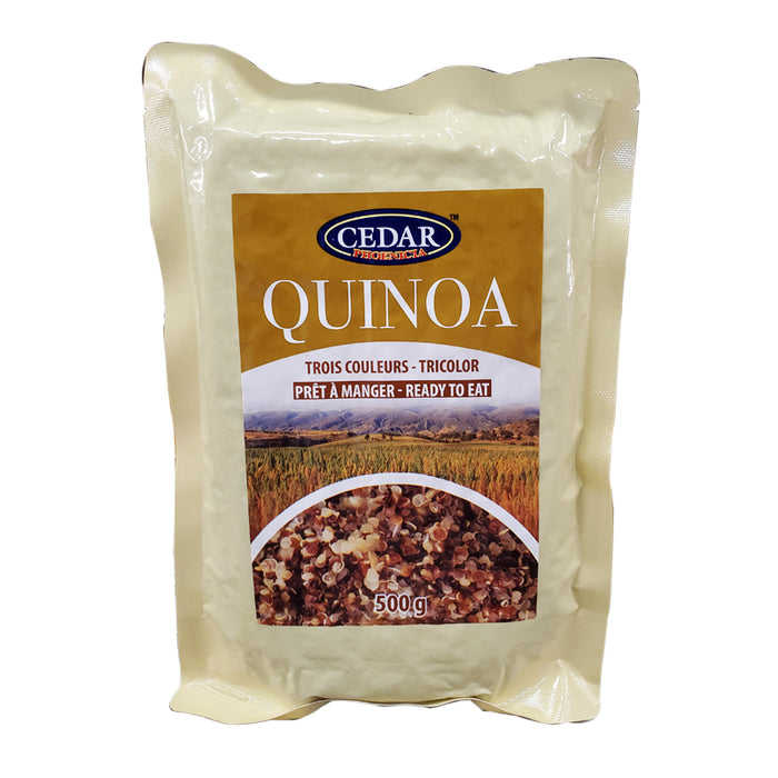 CEDAR QUINOA TRICOLOR READY TO EAT 500G