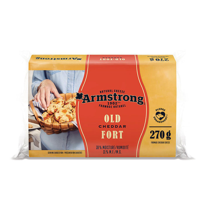 ARMSTRONG 270G PACKAGED  CHEESE CHEDDAR OLD