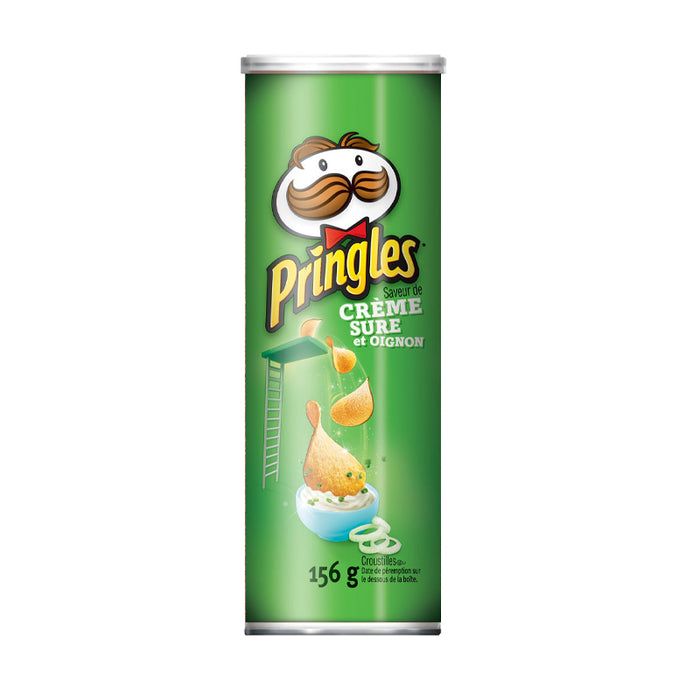 PRINGLE'S CHIPS SOUR CREAM & ONION 156G