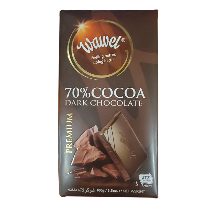 WAWEL 70% COCOA DARK CHOCOLATE  100G