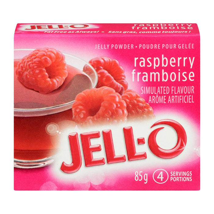 KRAFT 85G PUDDING/JELLO JELL-O RASPBERRY