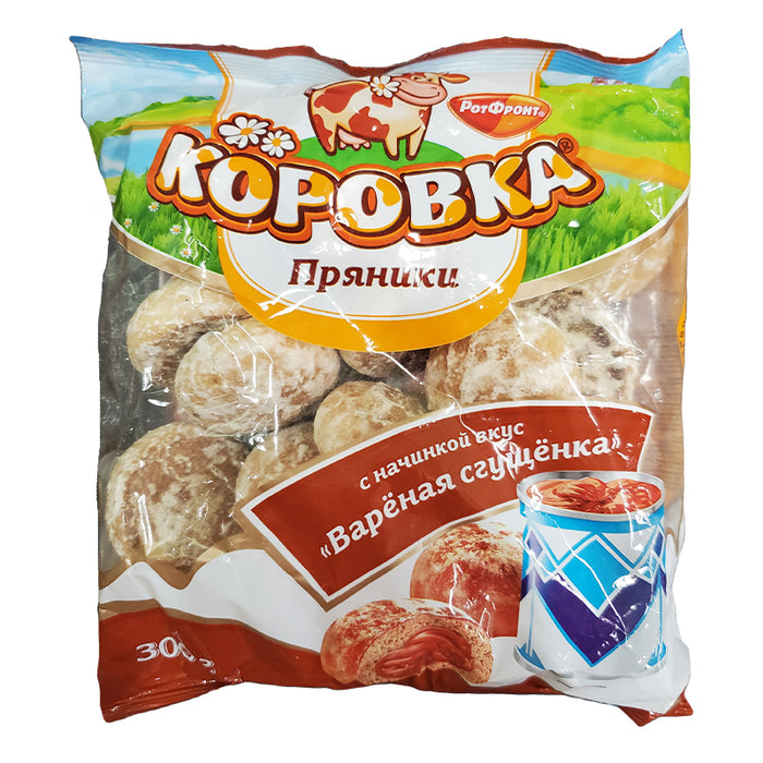 ROTFRONT KOROVKA 300G COOKIES WITH BOILED CONDENSED MILK FLAVOR