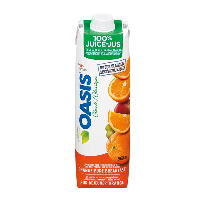 OASIS ORANGE PURE BREAKFAST JUICE 960ML