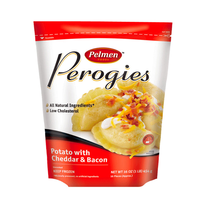 PELMEN FOODS 625G  POTATO WITH CHEDDAR CHEESE AND BACON