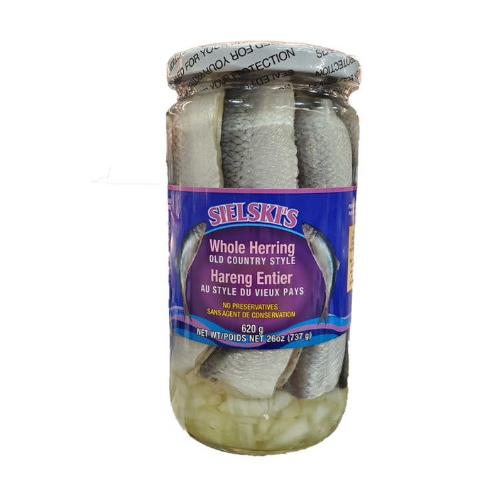 SIELSKI'S WHOLE HERRING OLD COUNTRY STYLE  620G