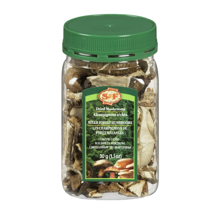 S&F DRIED MUSHROOMS MIXED FOREST 30G