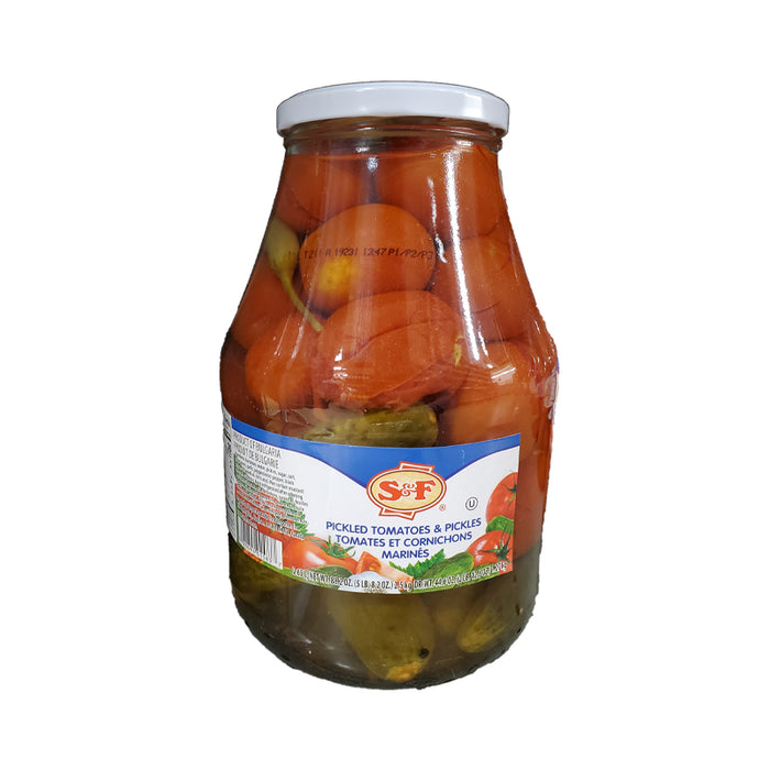 S&F PICKLED TOMATOES AND PICKLES 2.65L