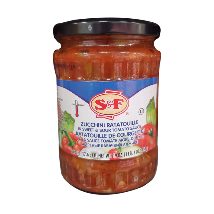 S&F ZUCCHINI RATATOUILLE IN SWEET & SOUR 500ML