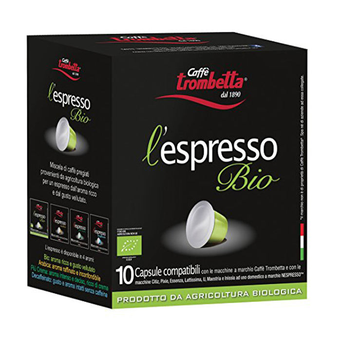 COFFEE TROMBETTA L'ESPRESSO BIO 55G