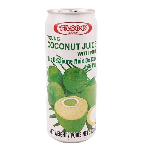TASCO BRAND YOUNG COCONUT JUICE WITH PULP 500ML