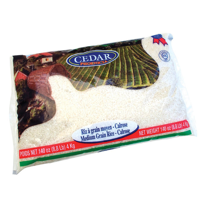 CEDAR MEDIUM GRAIN RICE CALROSE 4KG