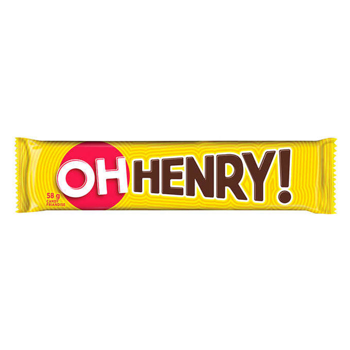 OH HENRY! CHOCOLATE BARS 58G