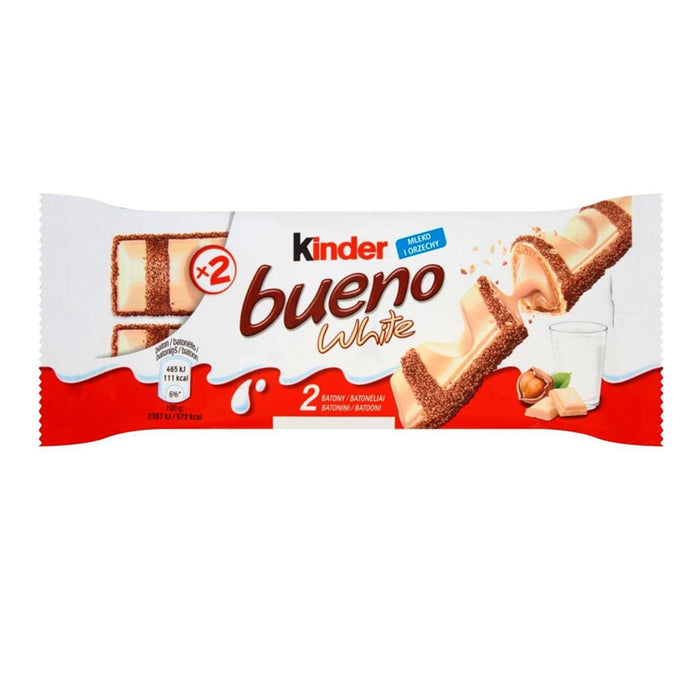 KINDER 2 BARS BUENO WHITE 19,5G