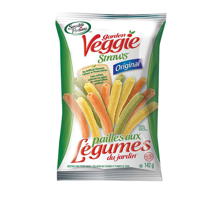 GARDEN VEGGIE CHIPS STRAWS ORIGINAL 142G