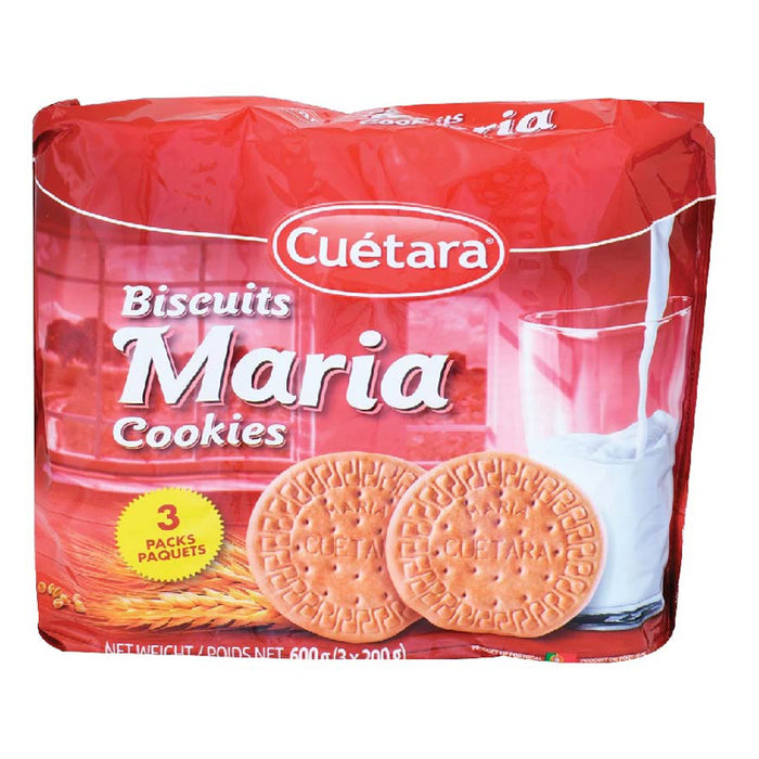 CUETARA BISCUITS 3*200G COOKIES BISCUITS MARIA 3 PACKS