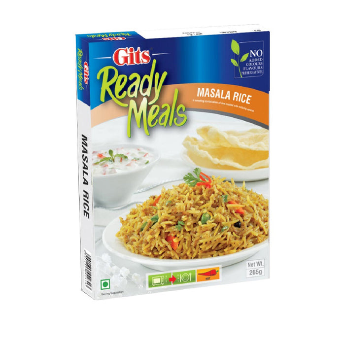GITS 265G MASALA RICE READY MEAL, RICE WITH SPICES
