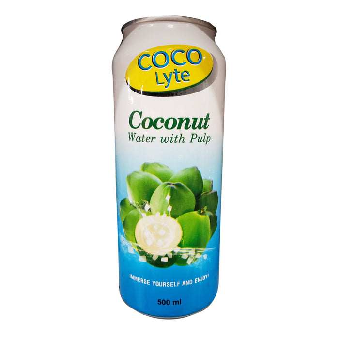COCOLYTE 500ML WATER COCONUT WATER WITH PULP