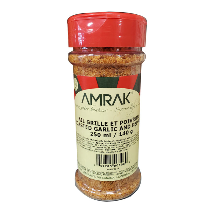AMRAK ROASTED GARLIC AND PEPPERS 140G