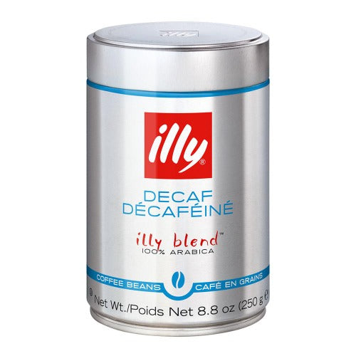 ILLY DECAF COFFEE BEANS 250g