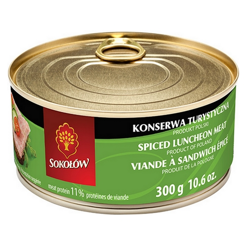 SOKOLOW SPICED LUNCHEON MEAT 300G