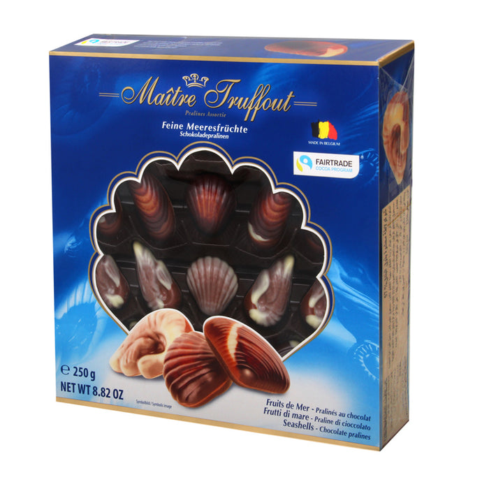 MAÎTRE TRUFFOUT 250G SEASHELLS CHOCOLATE PRALINES