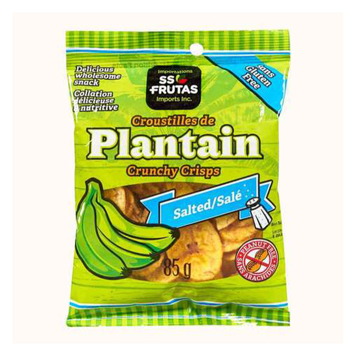 SS FRUTAS IMPORTS INS. 85G CHIPS PLANTAIN CHIPS SALTED