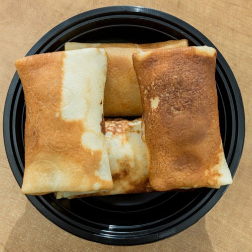 BLINTZES WITH SWEET COTTAGE CHEESE