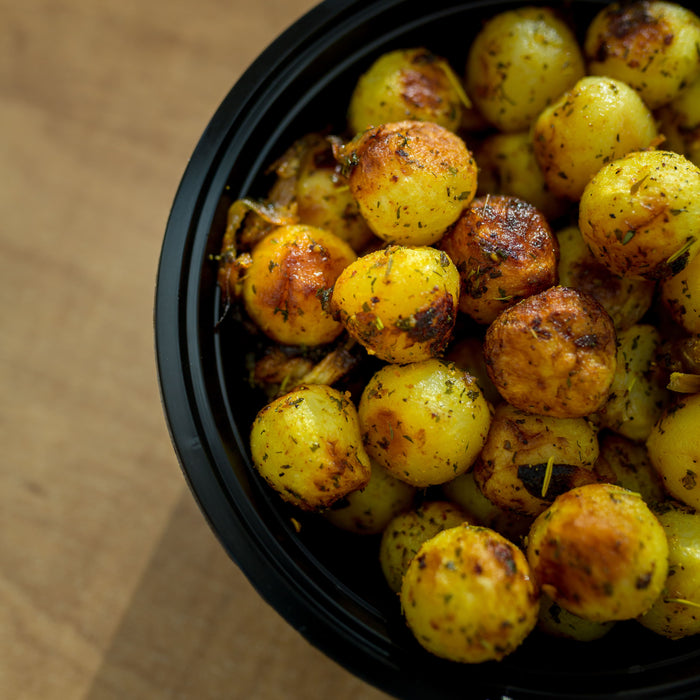 BAKED MINI POTATOES