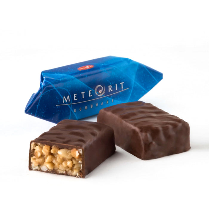 BUCURIA "METEORIT" CHOCOLATE GLAZED CANDY WITH PEANUTS KG